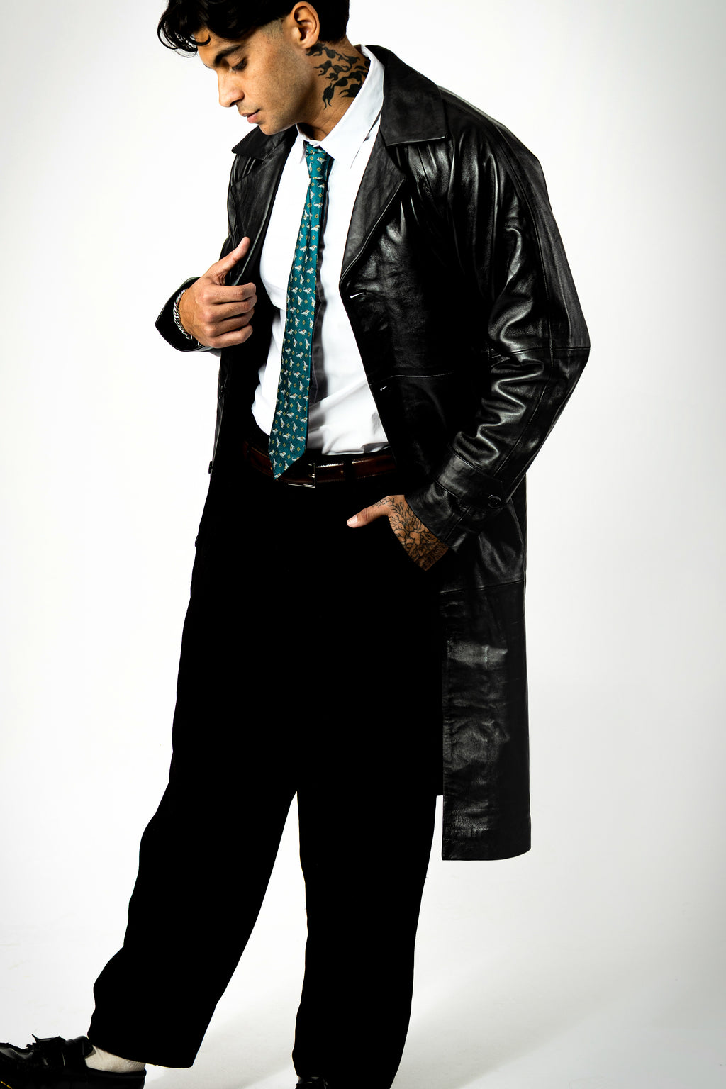 Leather Coat