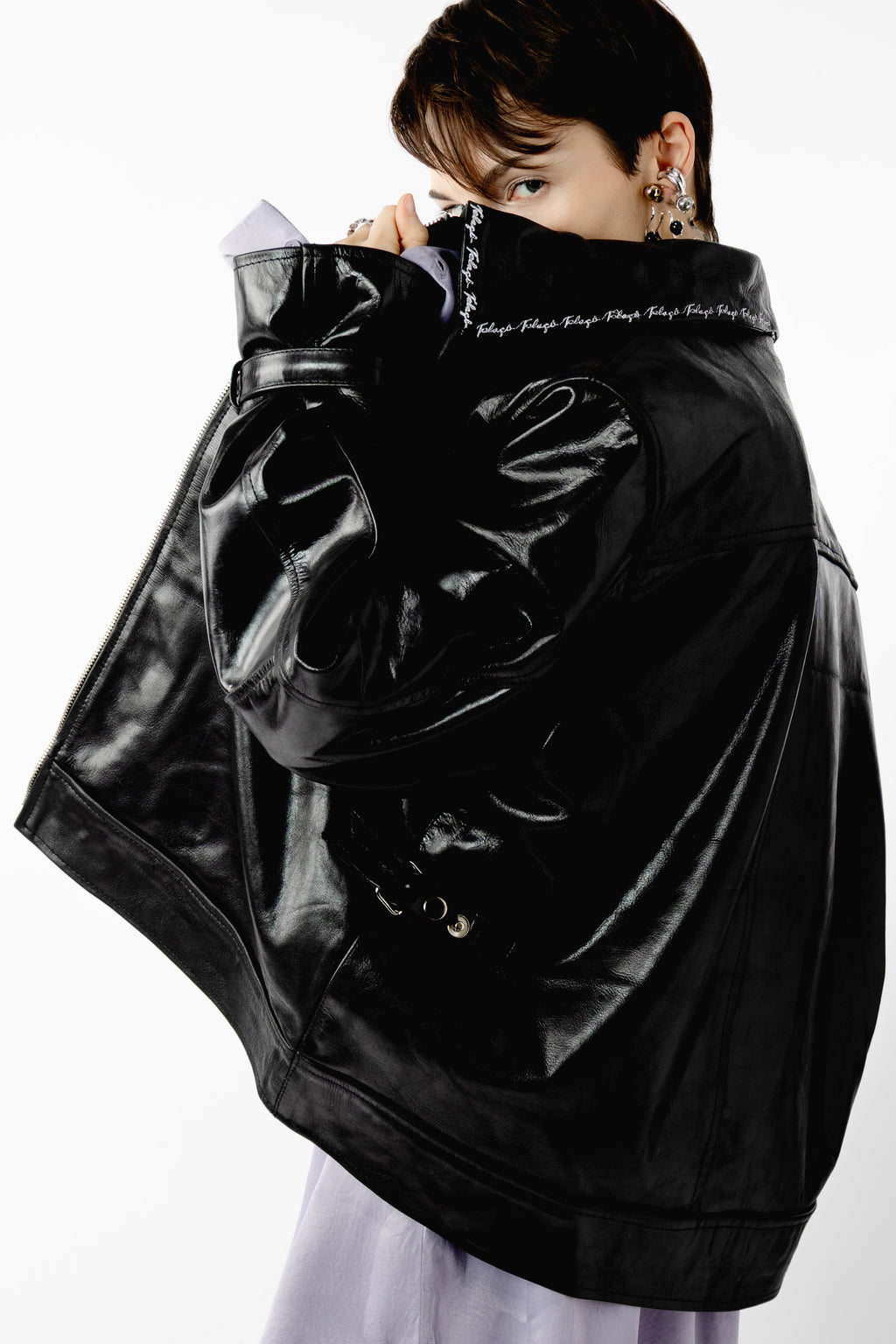 Leather Utility Jacket