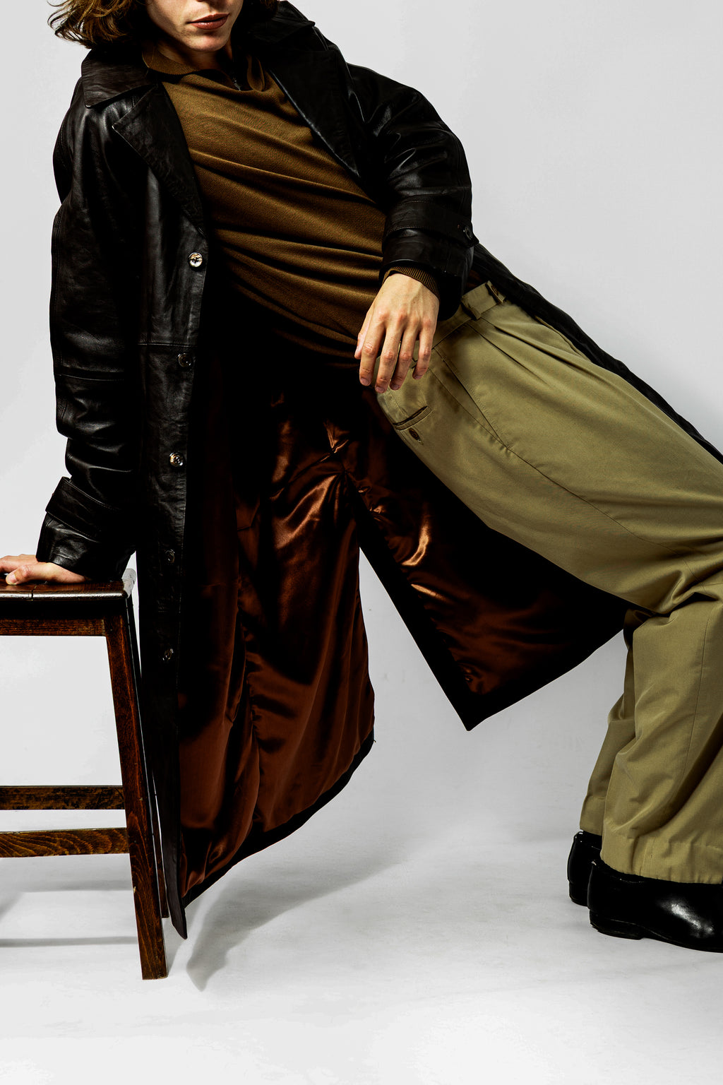 Leather Coat