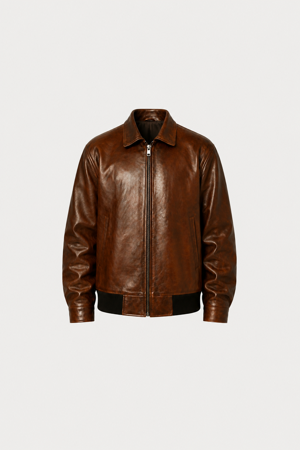 Leather Blouson