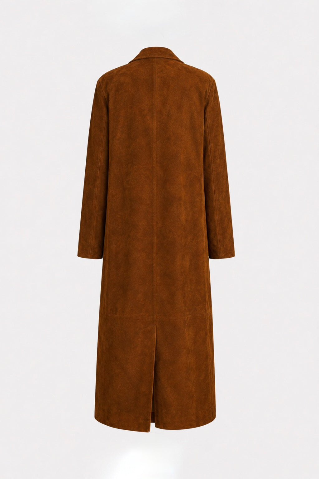 Suede Long Coat