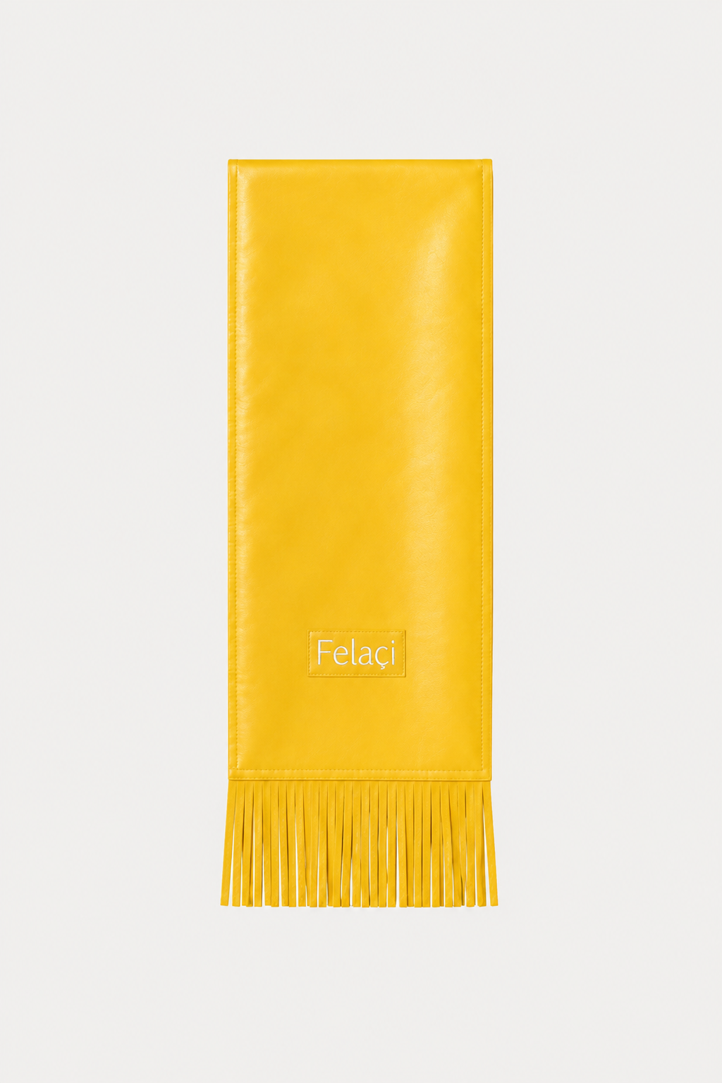 Fringed Lambskin Scarf