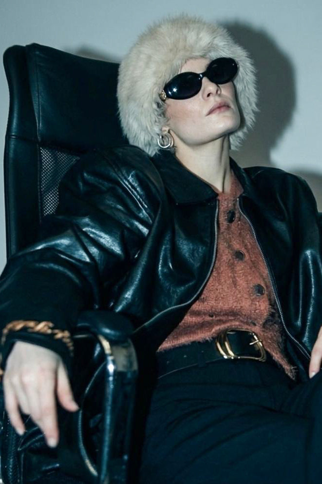 Cowhide Leather Jacket