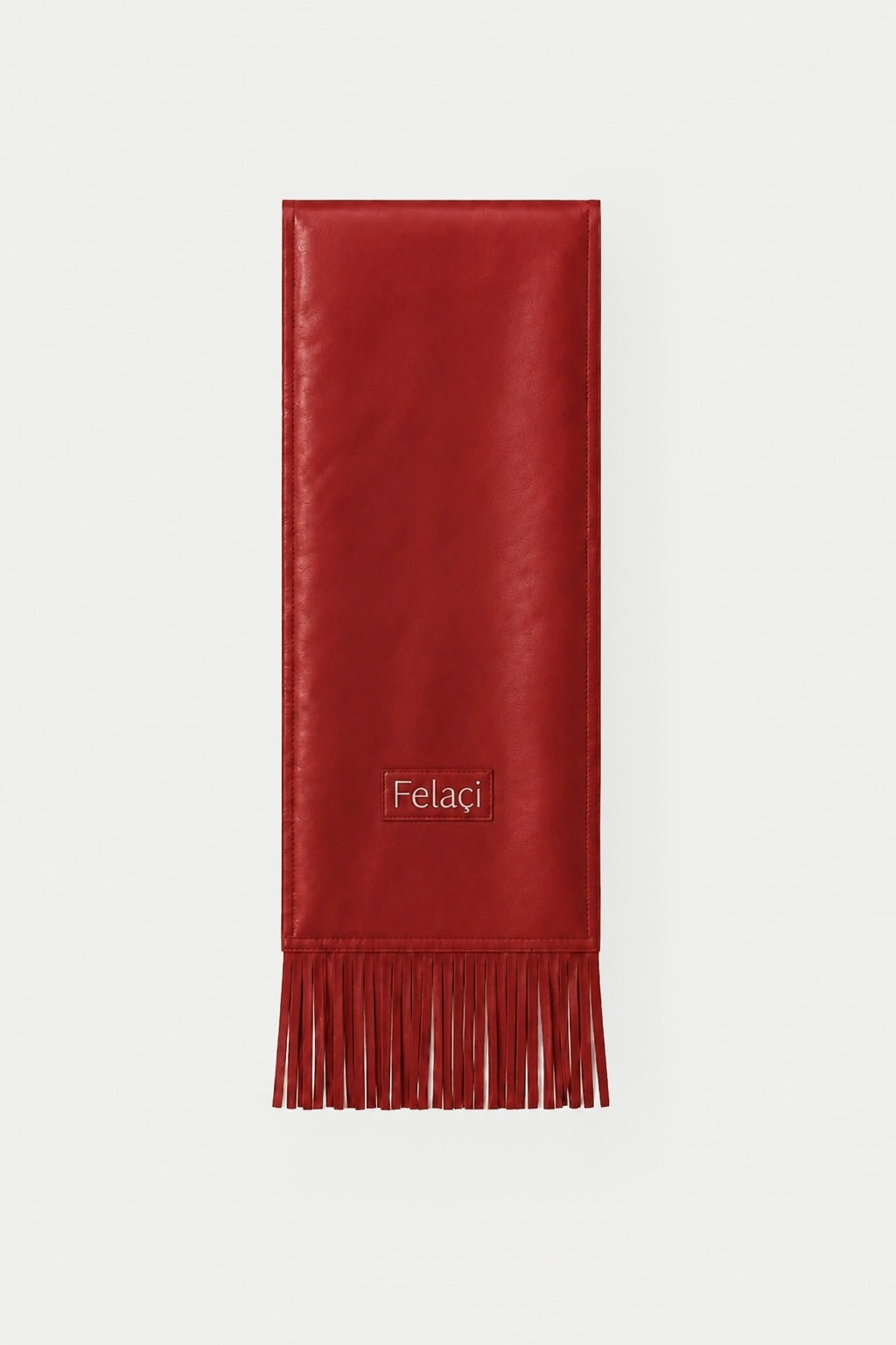 Fringed Lambskin Scarf
