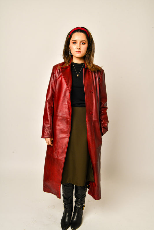 Red Long Coat