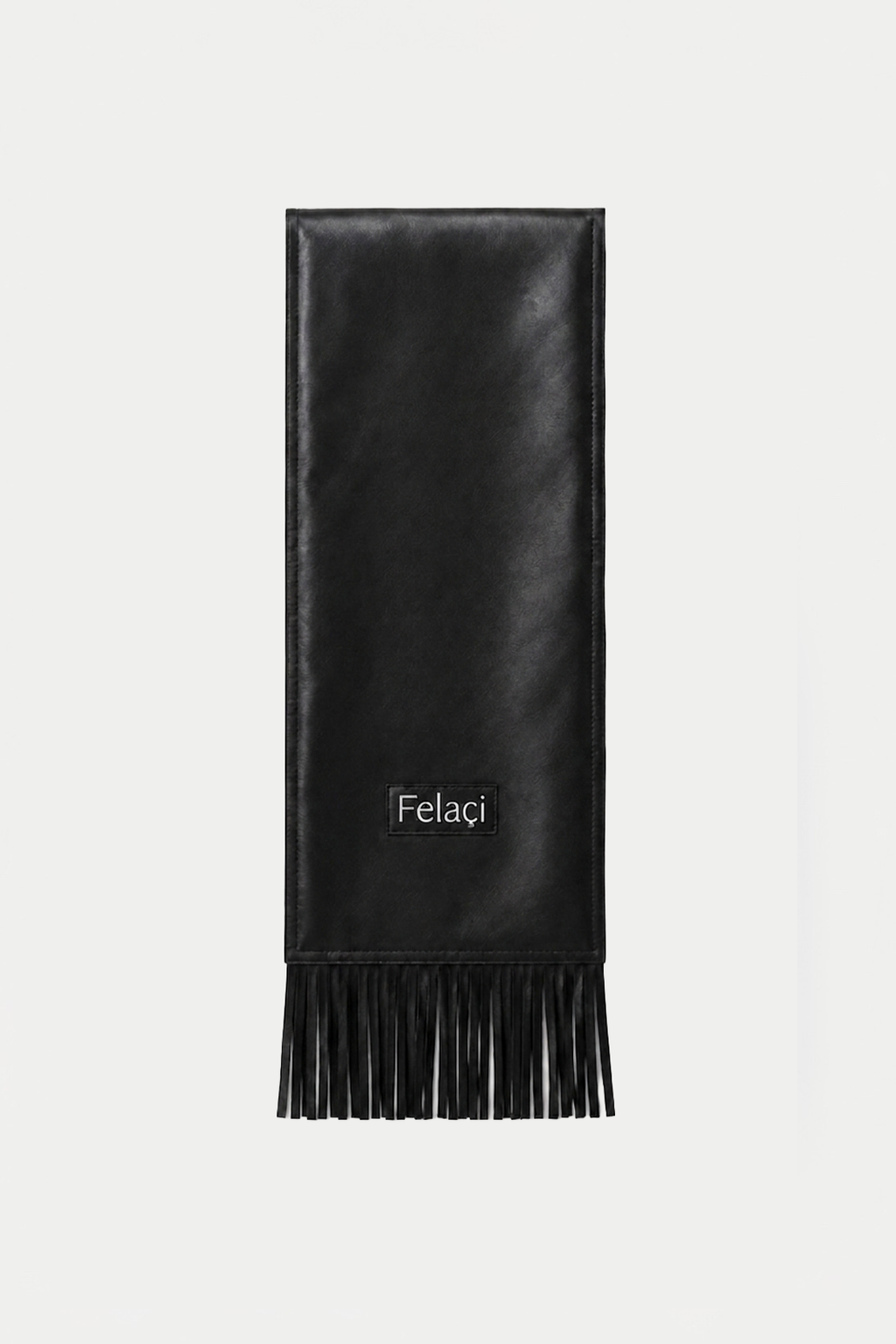 Fringed Lambskin Scarf