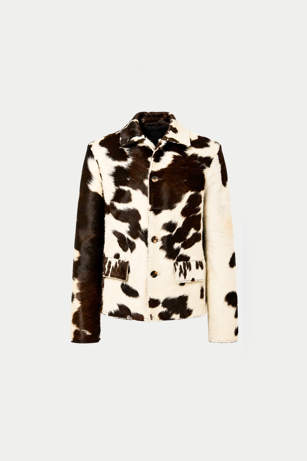 Hair-On Cowhide Jacket