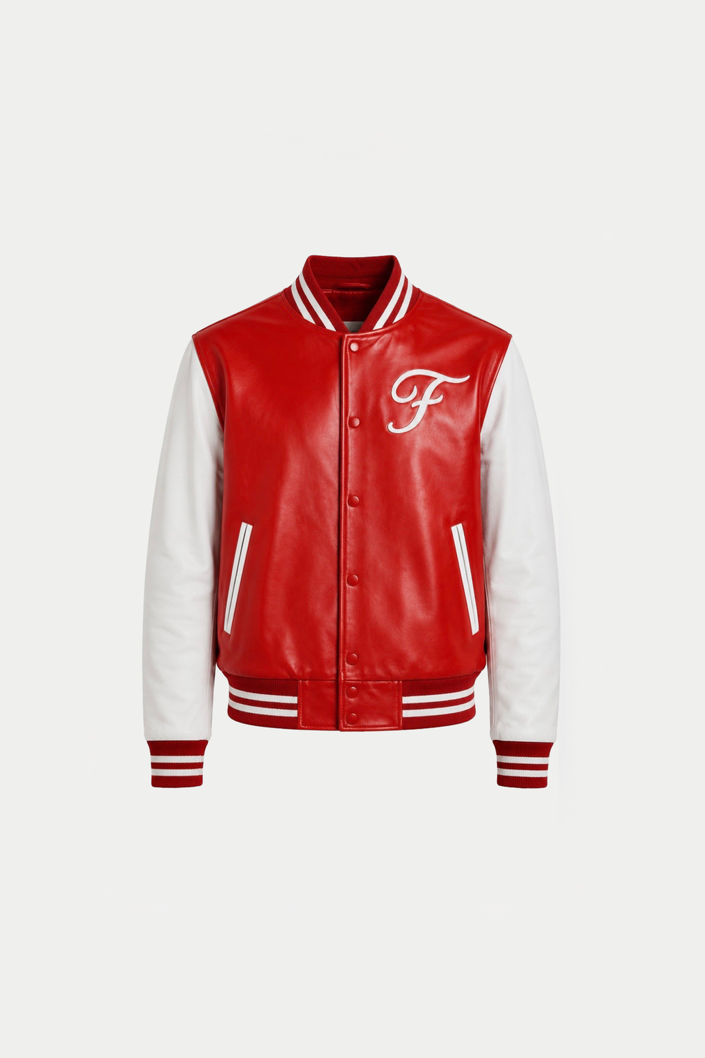 Leather Varsity Jacket